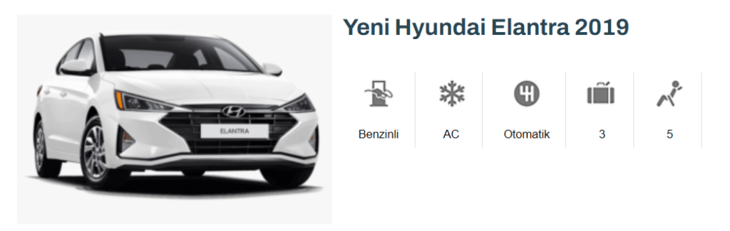 Yeni Hyundai Elantra 2019